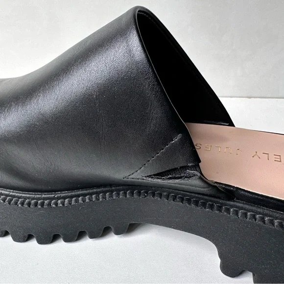 Sincerely Jules Womens Bolt Black Platform Chunky Clog Mule 90's Style Shoe  10M - Picture 9 of 15